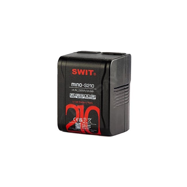 MINO-S210(220wh 14.4v  V-mount)縦105mm横80ｍｍ高さ74ｍｍ/1㎏
