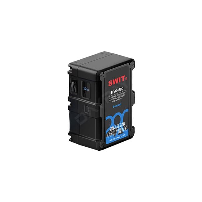 B-mount  BIVO-290(290wh 14.4V/28.8V Bi-voltage)縦144㎜横100㎜高さ70㎜/1.52㎏