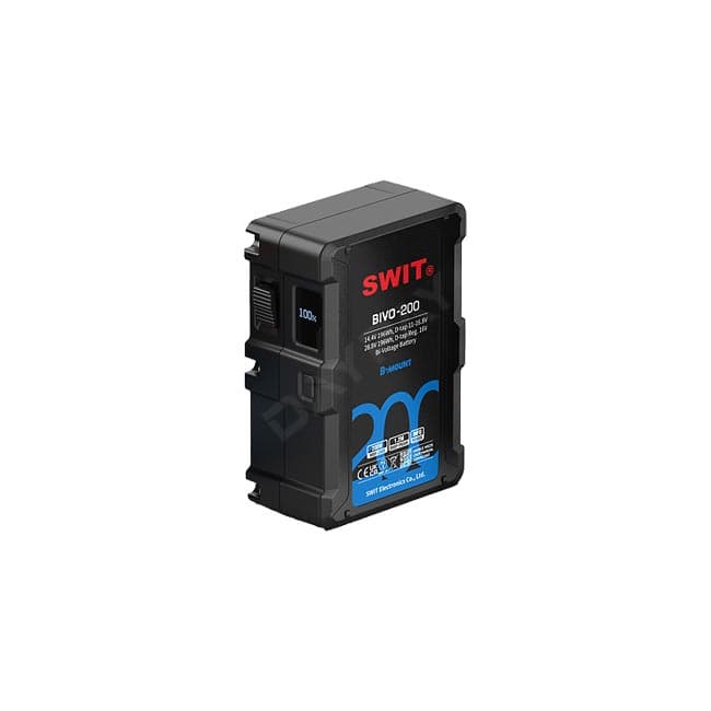 B-mount  BIVO-200(196wh 14.4V/28.8V Bi-voltage)縦144㎜横100㎜高さ54㎜/1.1㎏