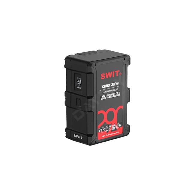 CIMO-290S(290wh 14.4v  V-mount)縦144ｍｍ横100ｍｍ高さ67ｍｍ/1.5kg