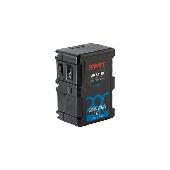 B-mount  HB-A290B(290Wh 28.8V)縦144㎜横100㎜高さ79㎜/1.52㎏