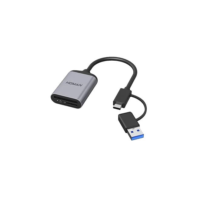 HOMAN UHS-II  Card Reader (SD / micro SD)